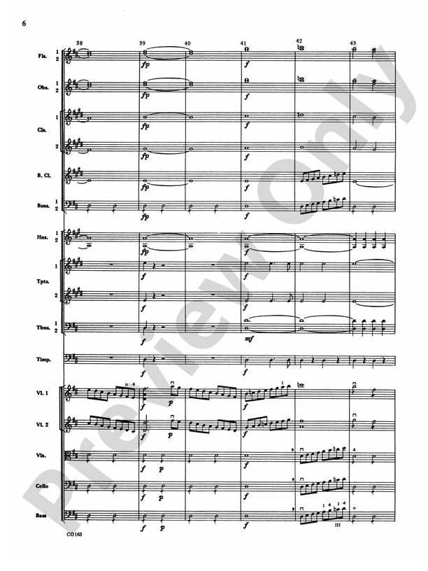 The Marriage of Figaro -- Overture – Full Orchestra Conductor Score & Parts (Digital Download)