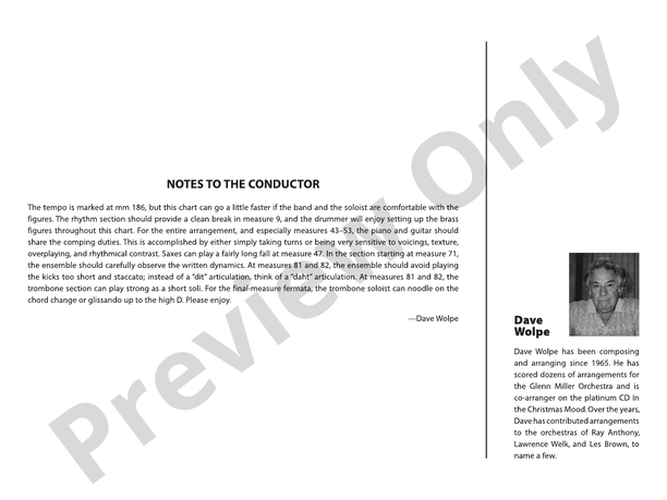 I Got Rhythm (Grade 4.5) - Jazz Ensemble Conductor Score & Parts(Digital Download)