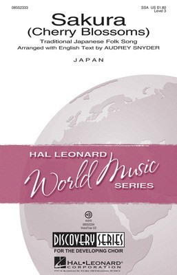 Sakura - (Cherry Blossoms) Discovery Level 3 - Japanese Folk Song - Audrey Snyder Hal Leonard VoiceTrax CD CD