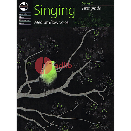 Singing Series 2 - First Grade Low Voice - Classical Vocal|Vocal AMEB