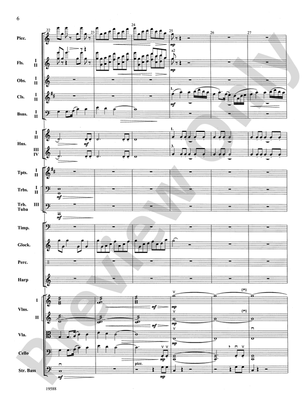 Camp Meeting (Fantasia on Early American Hymns) – Full Orchestra Conductor Score & Parts (Digital Download)