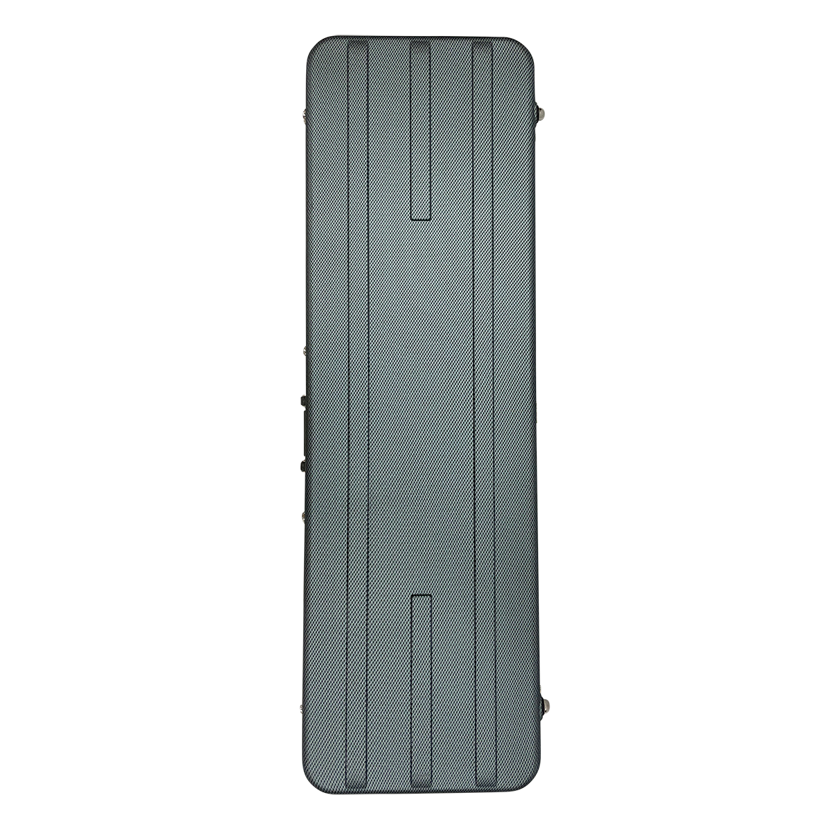 DCM BC2C ABS / Fibre Deluxe Electric Bass Case Dark Silver Lining