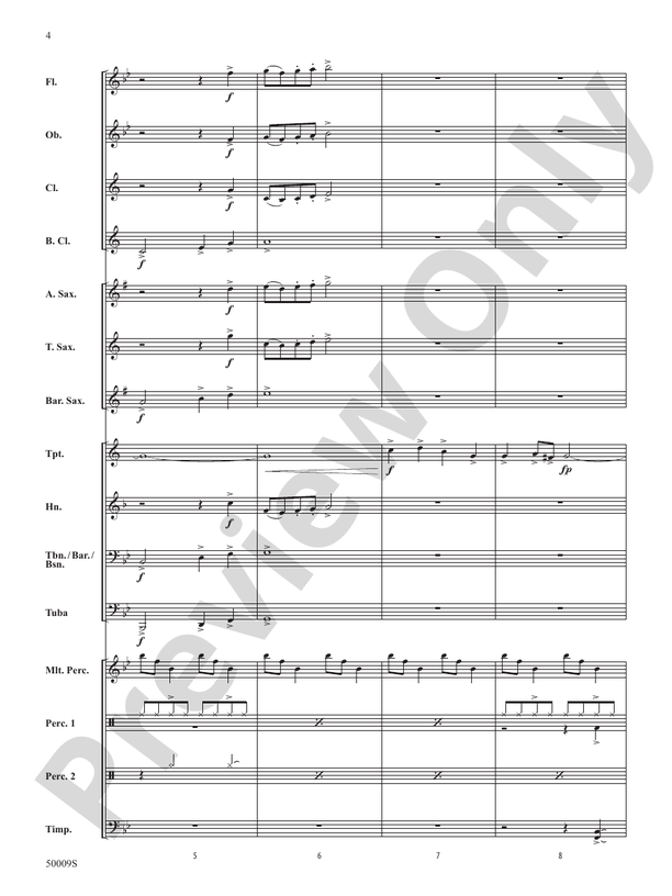 On to Victory - Concert Band Conductor Score & Parts (Digital Download)