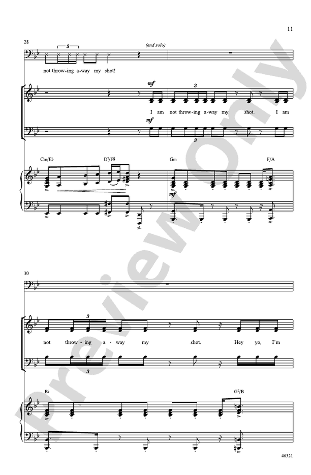 Hamilton – SAB Choral Octavo (Digital Download)