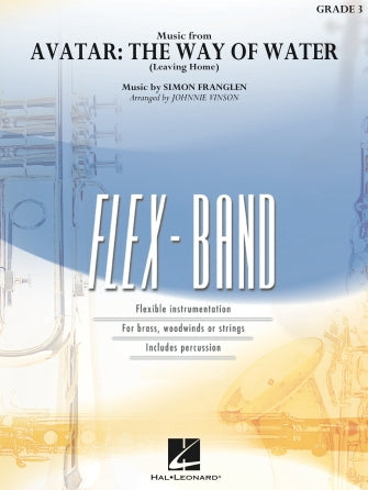 Franglen - Music from Avatar: The Way of Water - Flexband Grade 3 Score/Parts arranged by Vinson Hal Leonard 4008149