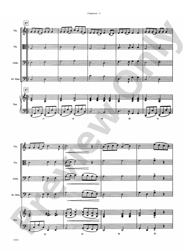 Classics for a Christmas Pops, Level 2 – String Orchestra Conductor Score & Parts (Digital Download)