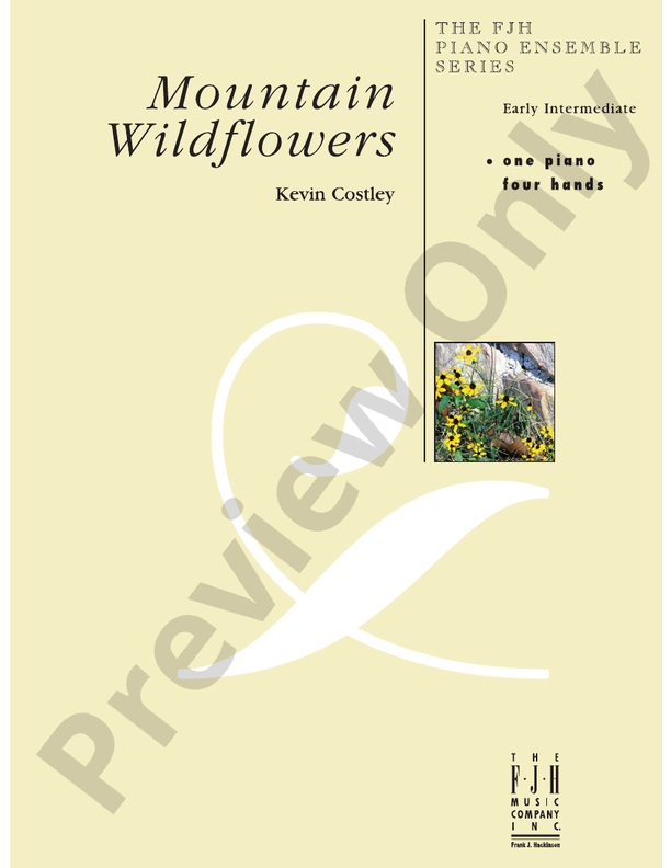 Mountain Wildflowers - Piano (Digital Download)