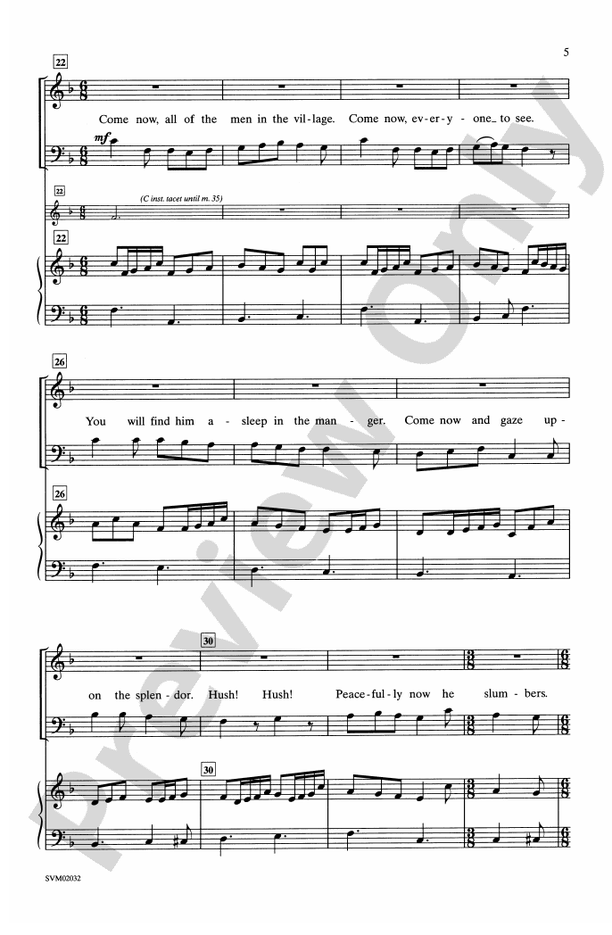 Bring a Torch, Jeannette, Isabella – SAB Choral Octavo (Digital Download)