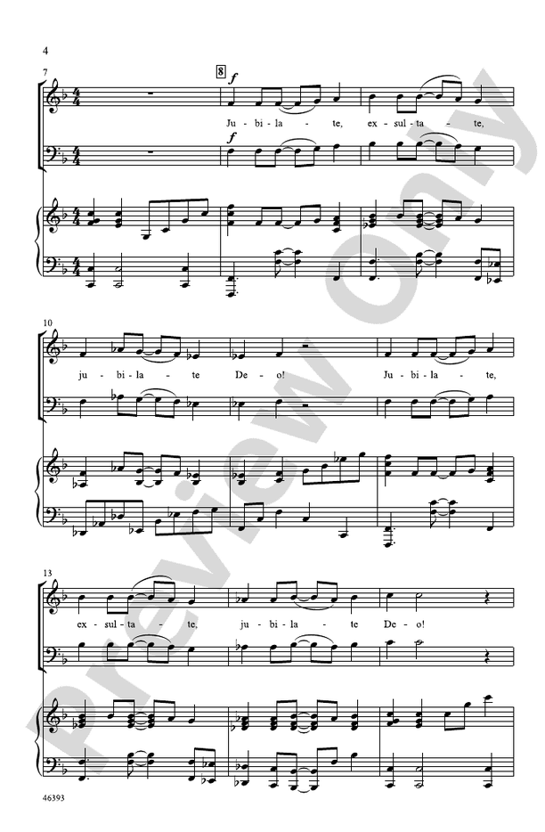 Jubilate, Exsultate! – 3 Part Mixed Choral Octavo (Digital Download)