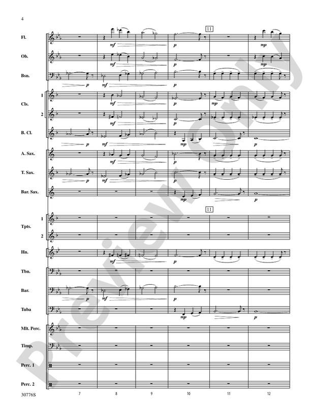 The Planets - Concert Band Conductor Score & Parts (Digital Download)
