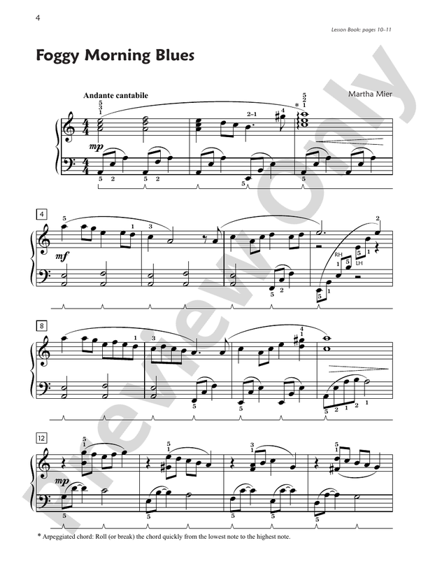 Premier Piano Course, Jazz, Rags & Blues 4 (Digital Download)