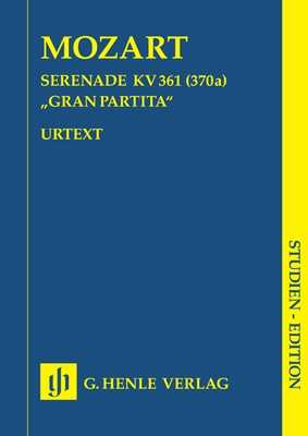 Gran Partita in Bb major K 361 Study Score