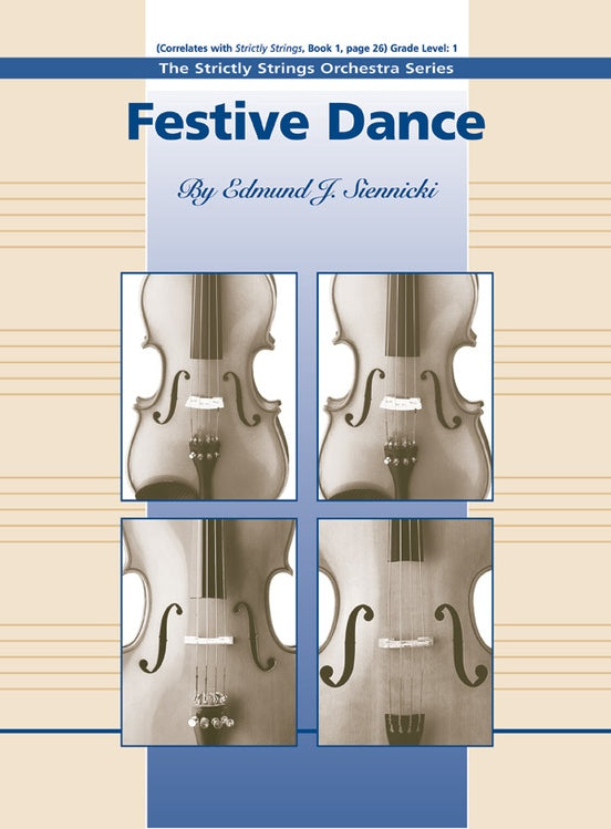 Festive Dance – String Orchestra Conductor Score & Parts (Digital Download)
