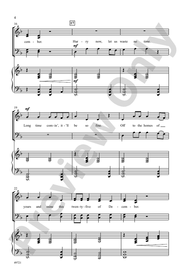 This Twenty-Five of December - SATB Choral Octavo (Digital Download)