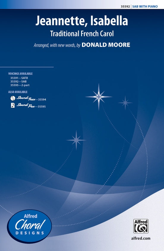 Jeannette, I3 Part Mixedella – 3 Part Mixed Choral Octavo (Digital Download)