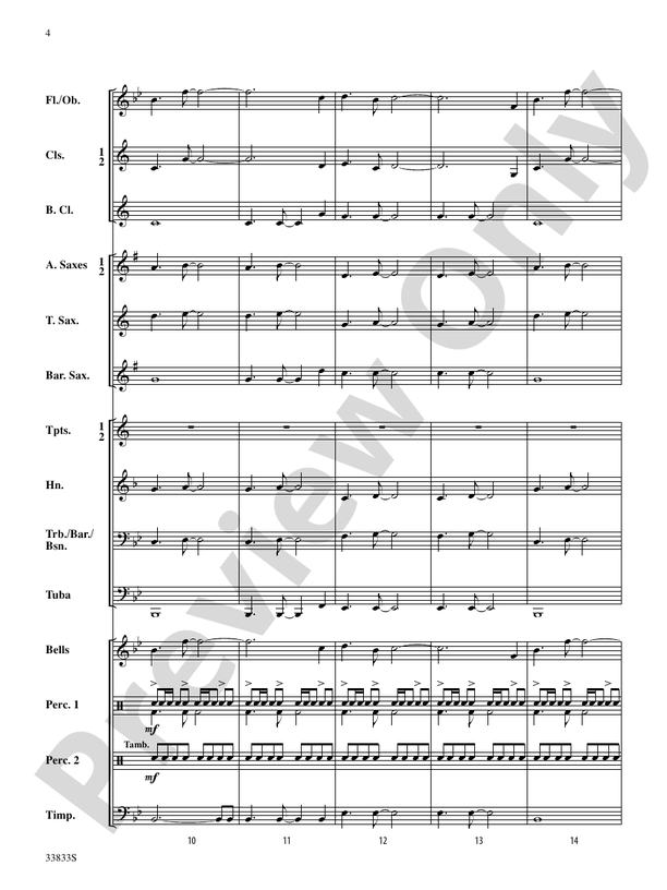 Stonybrook Overture - Concert Band Conductor Score & Parts (Digital Download)
