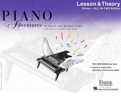 Piano Adventures All-In-Two Primer Level - Piano Lesson & Theory Book/OLA by Faber/Faber Hal Leonard 119898