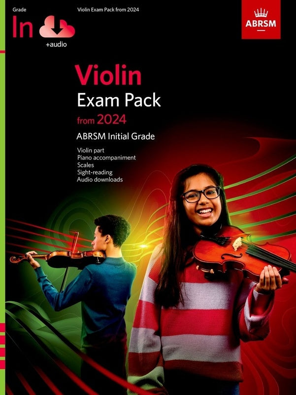 ABRSM Violin Exam Pack from 2024 Initial Grade - ABRSM ABRSM 9781786015648