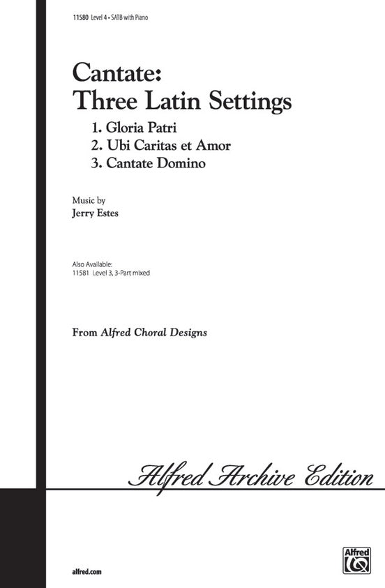 Cantate – SATB Choral Octavo (Digital Download)