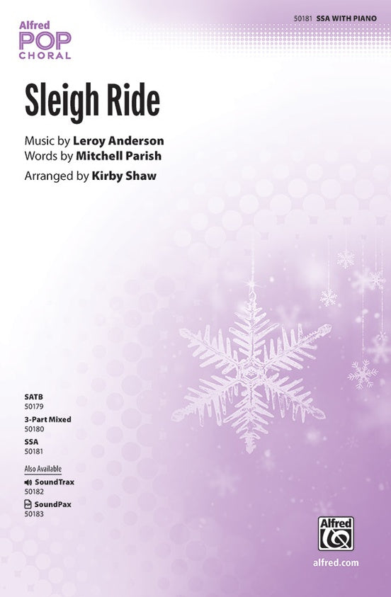 Sleigh Ride - SSA Choral Octavo (Digital Download)