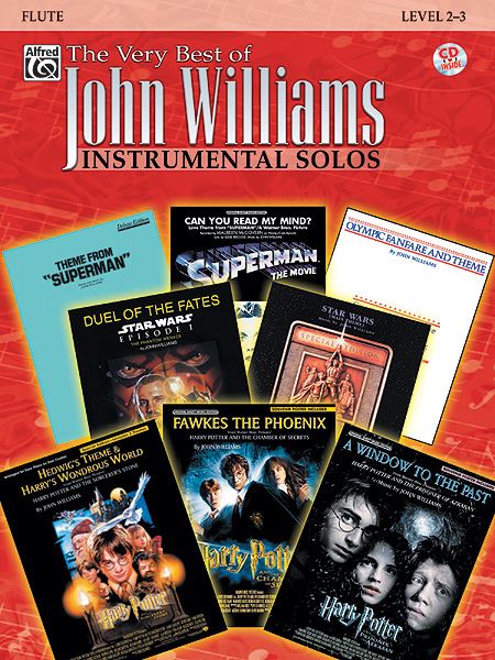 Very Best of John Williams Flute Bk/CD