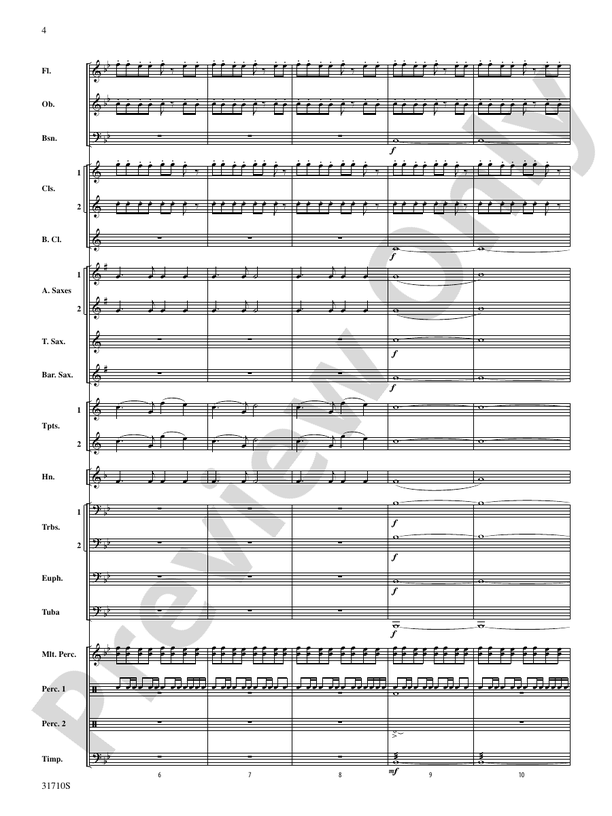 Triumphs! - Concert Band Conductor Score & Parts (Digital Download)