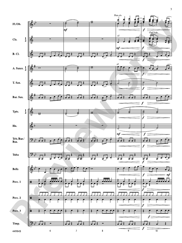 Power Surge - Concert Band Conductor Score & Parts (Digital Download)