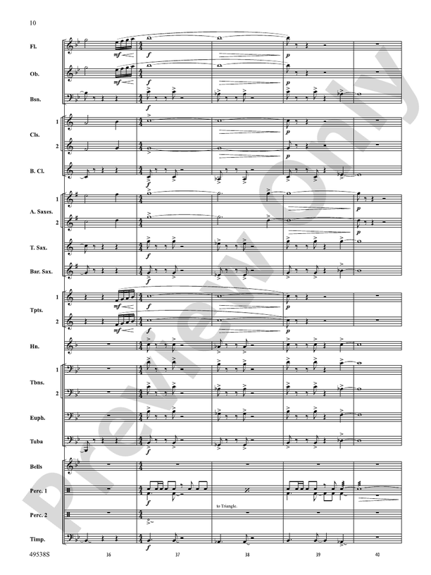 Stay Tuned - Concert Band Conductor Score & Parts (Digital Download)