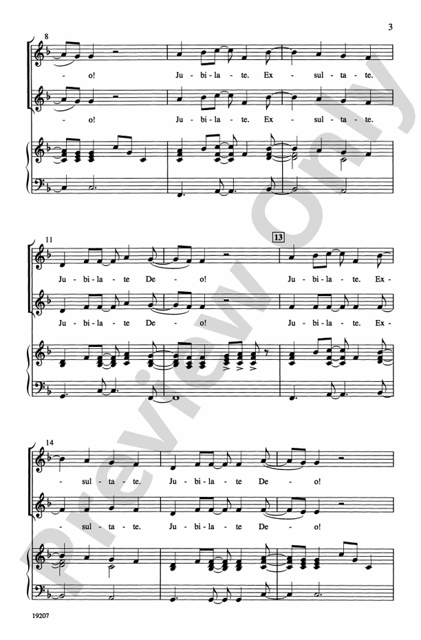 Jubilate Deo! - Arr. Greg Gilpin – 2-Part Choral Octavo (Digital Download)