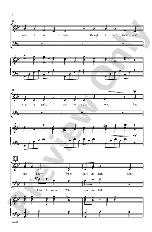 The Note Within - 3 Part Mixed Choral Octavo (Digital Download)