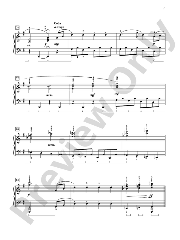 American Medleys & Variations - Piano (Digital Download)