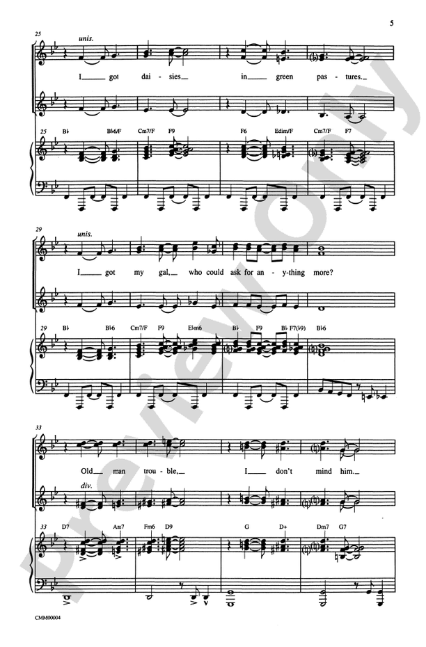 George Gershwin Medley – SSA Choral Octavo (Digital Download)