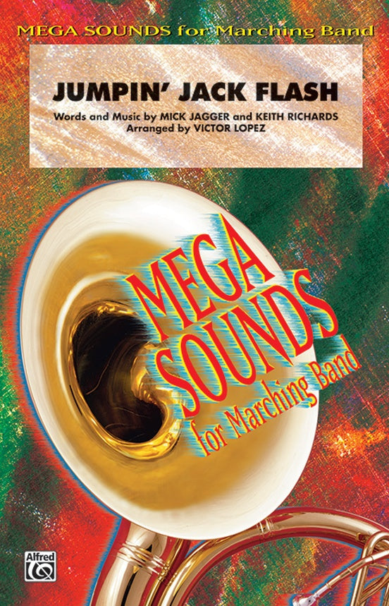 Jumpin' Jack Flash (Arr. Victor López) – Marching Band Conductor Score & Parts (Digital Download)