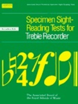 Specimen Sight-Reading Tests for Treble Recorder, Grades 6-8 - ABRSM - Treble Recorder ABRSM Recorder Solo
