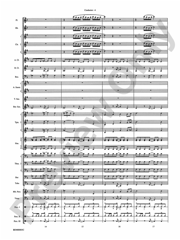 Overture de Argentina - Concert Band Conductor Score & Parts (Digital Download)