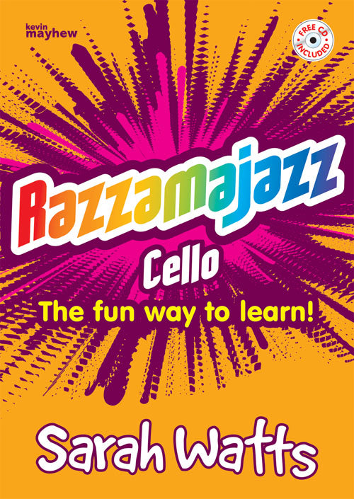 Razzamajazz - Cello/Piano Accompaniment/CD by Watts Mayhew M3611630