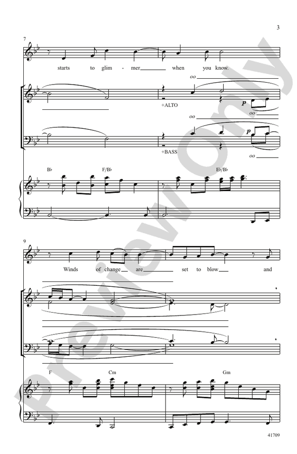 Morning Glow – SATB Choral Octavo (Digital Download)