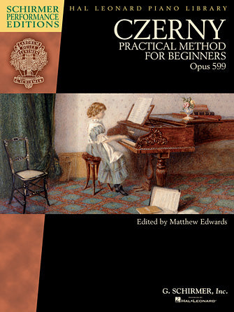 Czerny - Practical Method for Beginners Op599 - Piano Solo Schirmer 297083