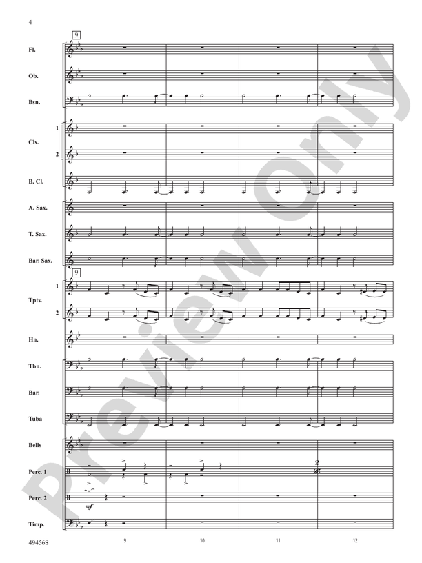 Fancy Like - Concert Band Conductor Score & Parts (Digital Download)