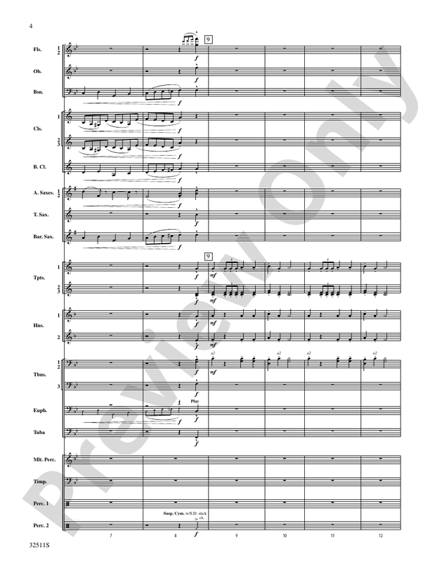 Scenes from The Nutcracker - Concert Band Conductor Score & Parts (Digital Download)
