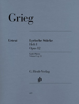 Lyric Pieces Volume I, Op. 12 - Edvard Grieg - Piano G. Henle Verlag Piano Solo