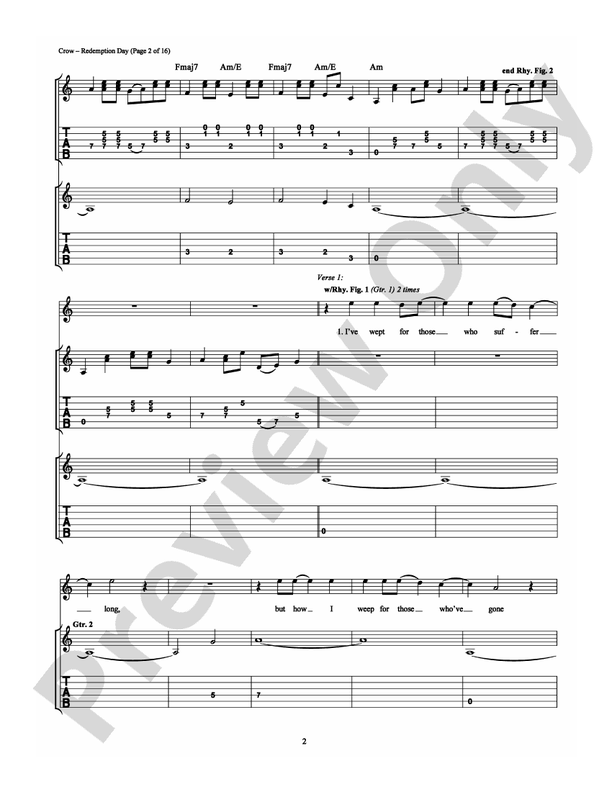 Redemption Day - Guitar TAB (Digital Download)