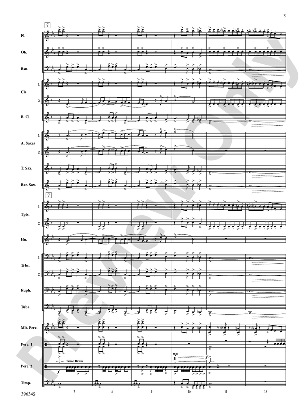 Counterbalance - Concert Band Conductor Score & Parts (Digital Download)