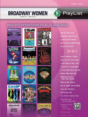 Broadway Women - Sheet Music Playlist Series - Hal Leonard Piano, Vocal & Guitar