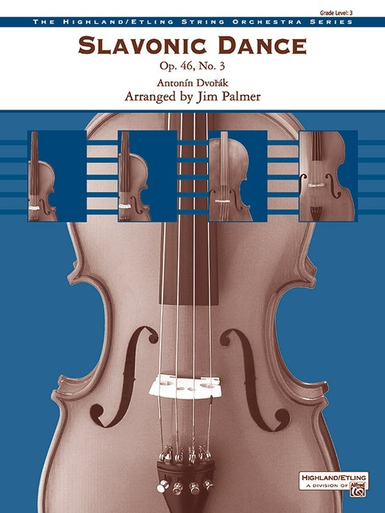 Dvorak Slavonic Dance Op46/3 String Orchestra Grade 3 Score/Parts