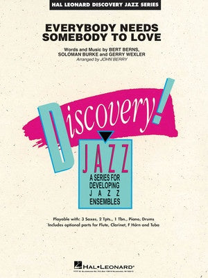 Everybody Needs Somebody To Love - Arr John Berry - Jazz Ensemble Gr. 1.5 - Hal Leonard