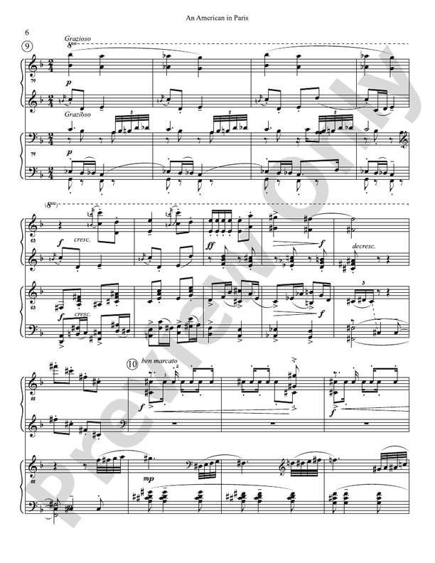 An American In Paris - 2 Pianos (Digital Download)