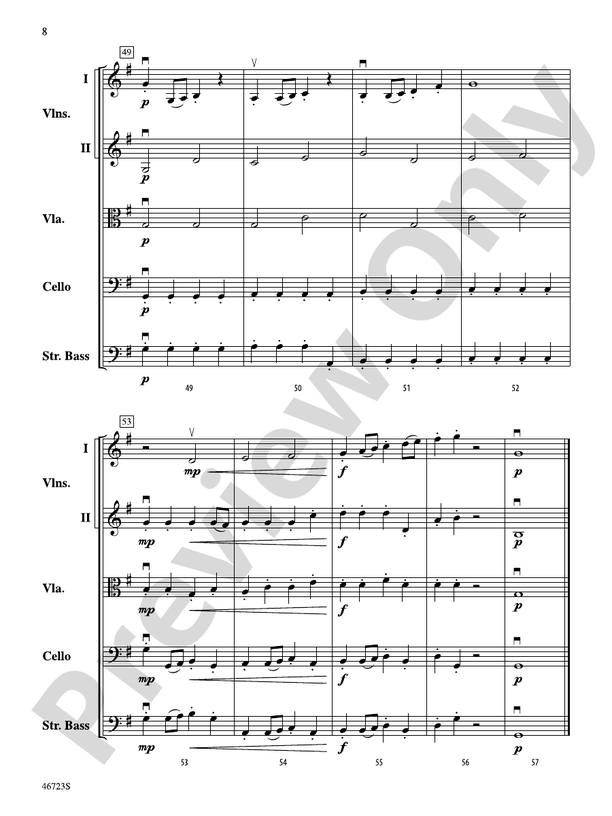 Sky Islands - String Orchestra Conductor Score & Parts (Digital Download)