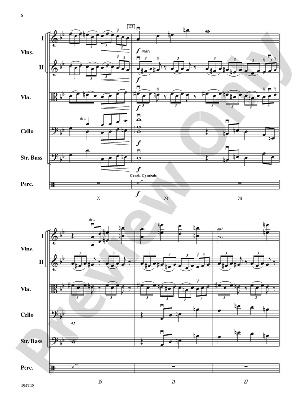 Voyagers We, Undaunted - String Orchestra Conductor Score & Parts (Digital Download)