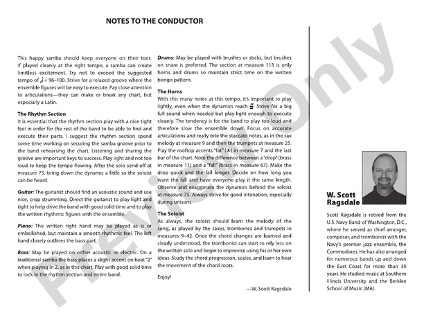 I Thought About You - Jazz Ensemble Conductor Score & Parts(Digital Download)